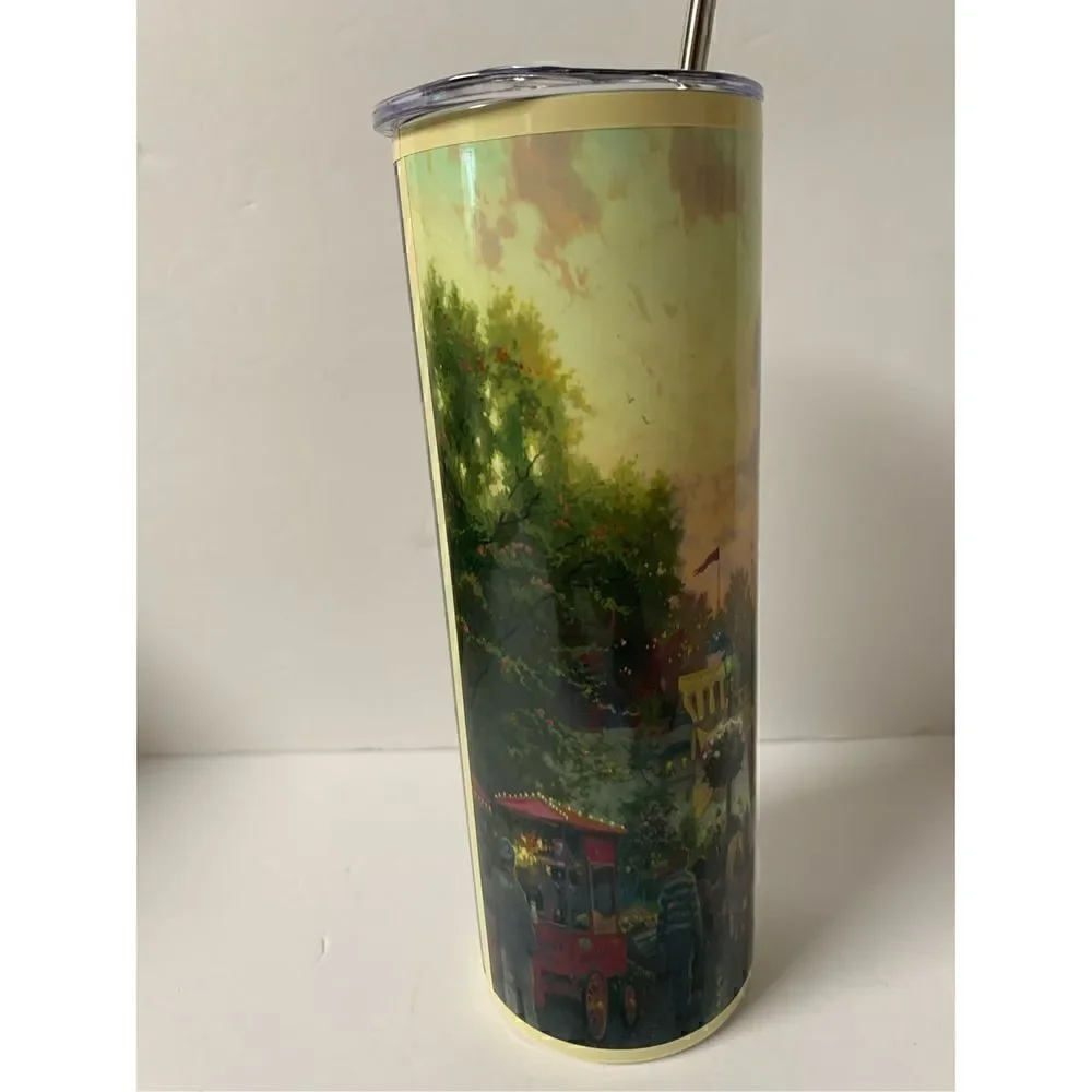Disney World 50th Anniversary Handmade 20 oz stainless steel tumbler